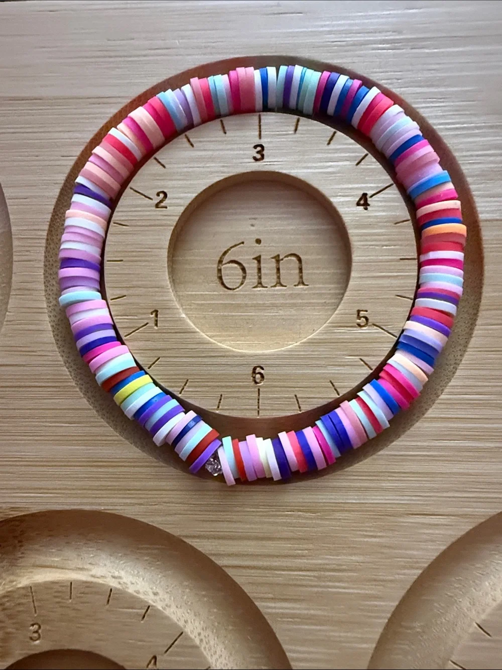 Kids Multicolor Stretch Disc Hair Ties - Pack of 3
